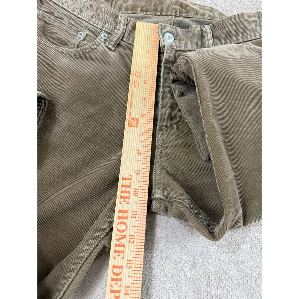 Levi's 514 Corduroy Pants Men's Size 30(34)x32‎ Brown good